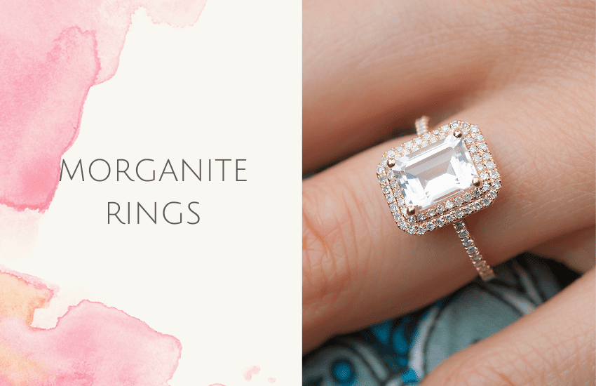 Morganite ring